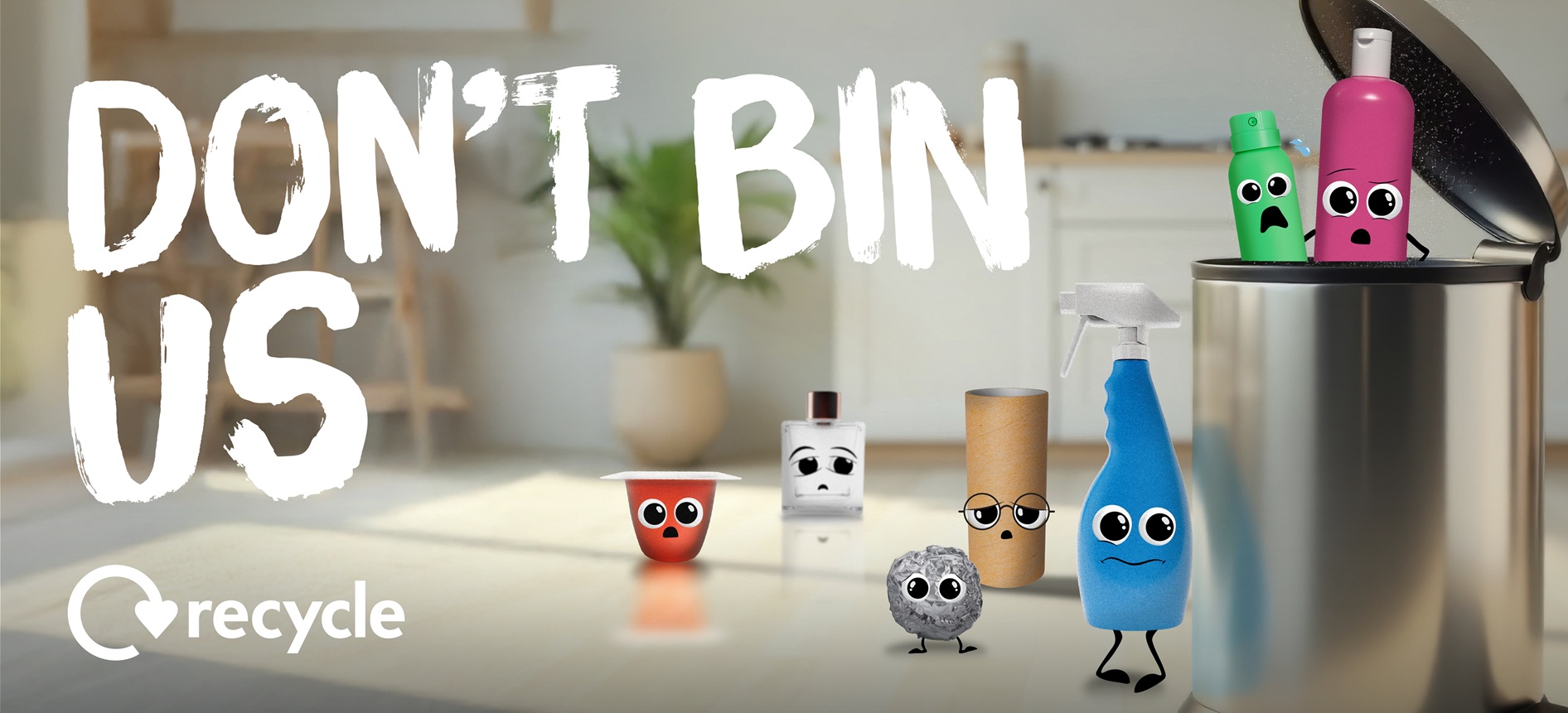 Recycle Week - Don't Bin us